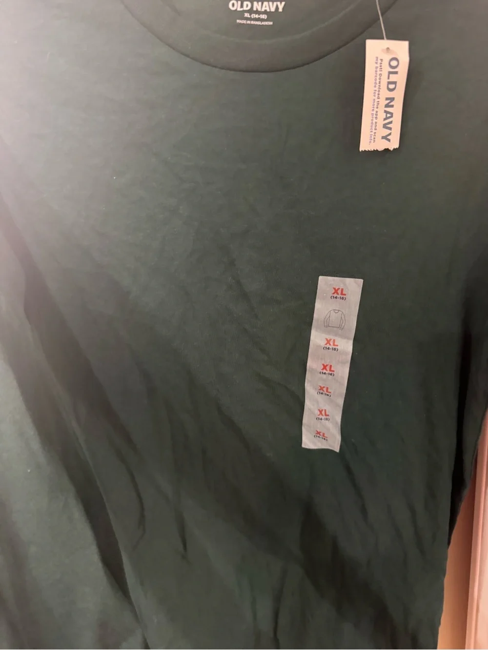 Old Navy Girls XL 14-16 Long Sleeve Pull Over Shirt  (CL-2)